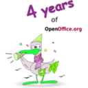 download Otto 4 Year Celebration clipart image with 90 hue color