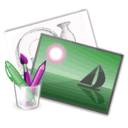 download Painting And Drawing clipart image with 270 hue color