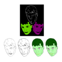 download Me Myself Troll clipart image with 90 hue color