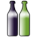 download Drunken Wine Bottles clipart image with 45 hue color