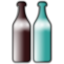 download Drunken Wine Bottles clipart image with 135 hue color