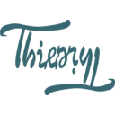 download Ambigramme Thierry clipart image with 90 hue color