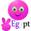 download Smiley Love Egypt clipart image with 270 hue color