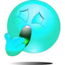 download Yawn Sleep Smiley Emoticon clipart image with 135 hue color