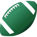 download Football clipart image with 135 hue color