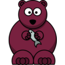 download Cartoon Bear clipart image with 315 hue color