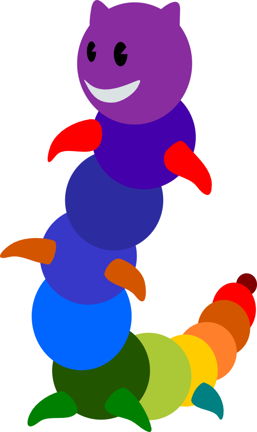 Rainbow Caterpillar