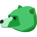 download Bear clipart image with 90 hue color