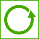 Eco Green Recycle Icon