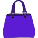 download Tote Bag clipart image with 225 hue color