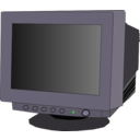 download Monitor Crt clipart image with 45 hue color