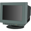 download Monitor Crt clipart image with 315 hue color