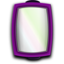 download Mirror clipart image with 270 hue color