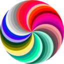 download Ubuntu 36 Swirl clipart image with 315 hue color