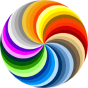 download Ubuntu 36 Swirl clipart image with 0 hue color