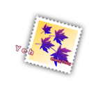 download Maple Stamp clipart image with 225 hue color
