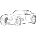 download Sport Car clipart image with 225 hue color