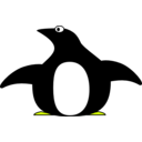 download Penguin clipart image with 45 hue color