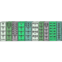 download Vertical Filing Cabinets clipart image with 90 hue color