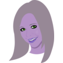 download Beauty No05 Contentment clipart image with 270 hue color