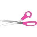 download Scissors Open clipart image with 315 hue color