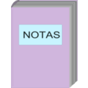 download Notas clipart image with 135 hue color