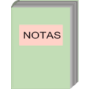 download Notas clipart image with 315 hue color