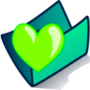 download Folder Favorite clipart image with 90 hue color