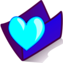 download Folder Favorite clipart image with 180 hue color