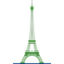 download Eiffel Tower Paris clipart image with 90 hue color