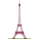 download Eiffel Tower Paris clipart image with 315 hue color