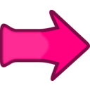 download Arrow Set Smooth clipart image with 90 hue color