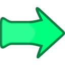 download Arrow Set Smooth clipart image with 270 hue color