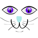 download Cat 9 clipart image with 180 hue color