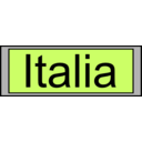 download Digital Display With Italia Text clipart image with 0 hue color