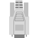 download Serial Connector Db 9 Rs 232 clipart image with 45 hue color