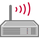 download Wireless Router clipart image with 225 hue color