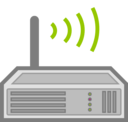 download Wireless Router clipart image with 315 hue color