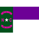download Flag Of North Carolina clipart image with 270 hue color