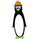 download Cold Penguin clipart image with 45 hue color