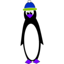 download Cold Penguin clipart image with 225 hue color