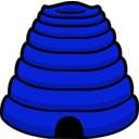 download Apiary clipart image with 180 hue color