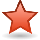 download Star clipart image with 315 hue color