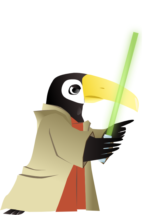 Toucan Jedi Master