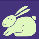 download Bunny clipart image with 135 hue color