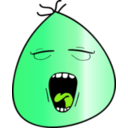 download Face Icon clipart image with 90 hue color