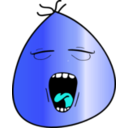 download Face Icon clipart image with 180 hue color