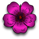 download Wild Rose Remix clipart image with 315 hue color