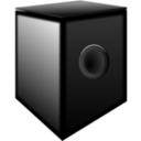 download Subwoofer clipart image with 270 hue color