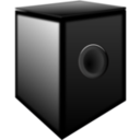 download Subwoofer clipart image with 0 hue color